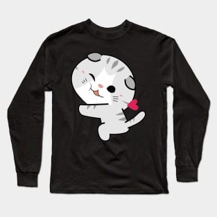 Smile cat Long Sleeve T-Shirt